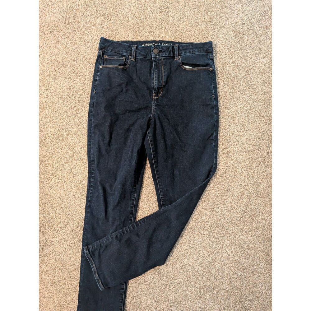 American Eagle Dark Wash Skinny Jeans, size 16 reg